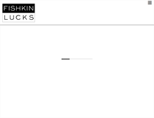 Tablet Screenshot of fishkinlucks.com